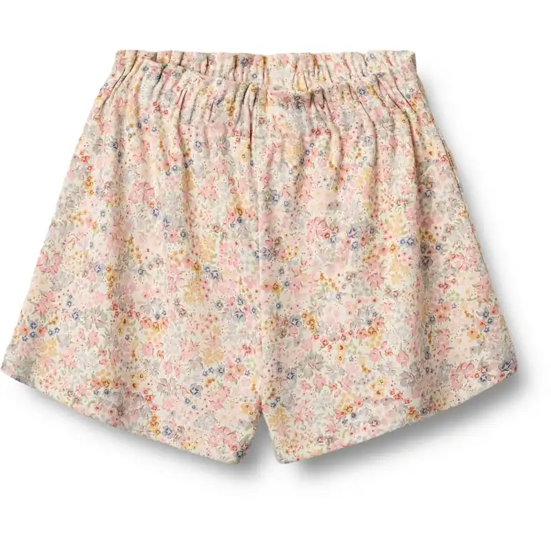 Wheat Bright Flowers Shorts Sandy Sänkt pris