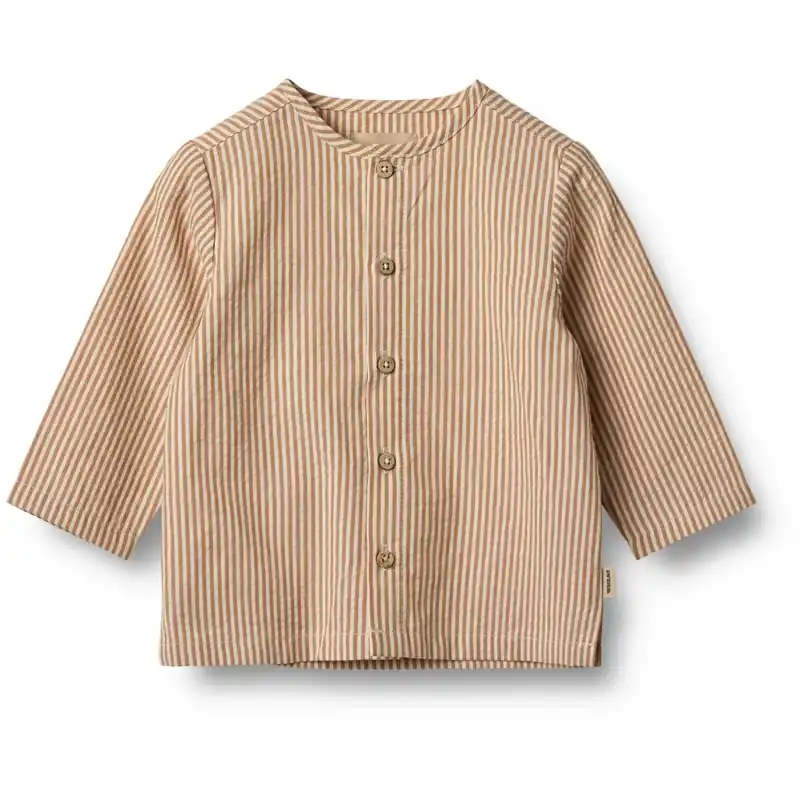 Sista chansen Wheat Caramel Stripe Skjorta Shelby