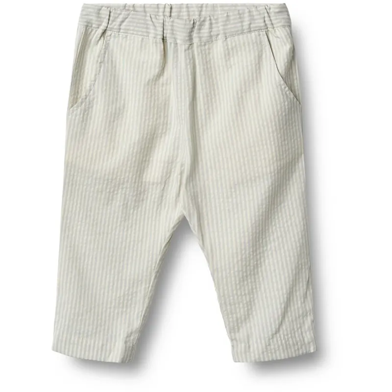 Wheat Summer Blue Stripe Trousers Andy Begränsad tid