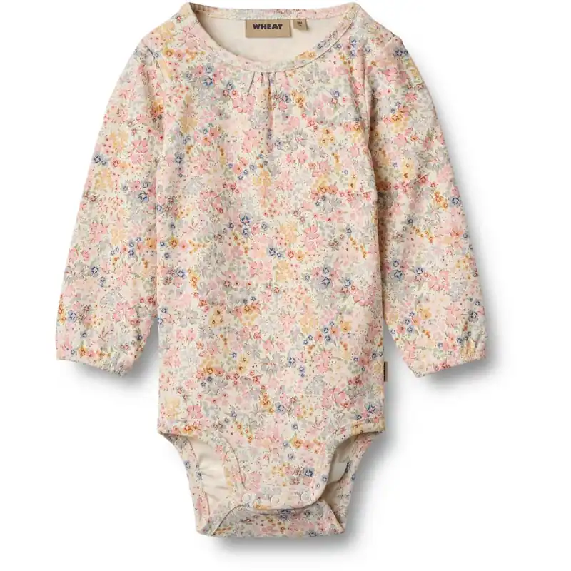 Nedsatt pris Wheat Bright Flowers Body L/S Elmine