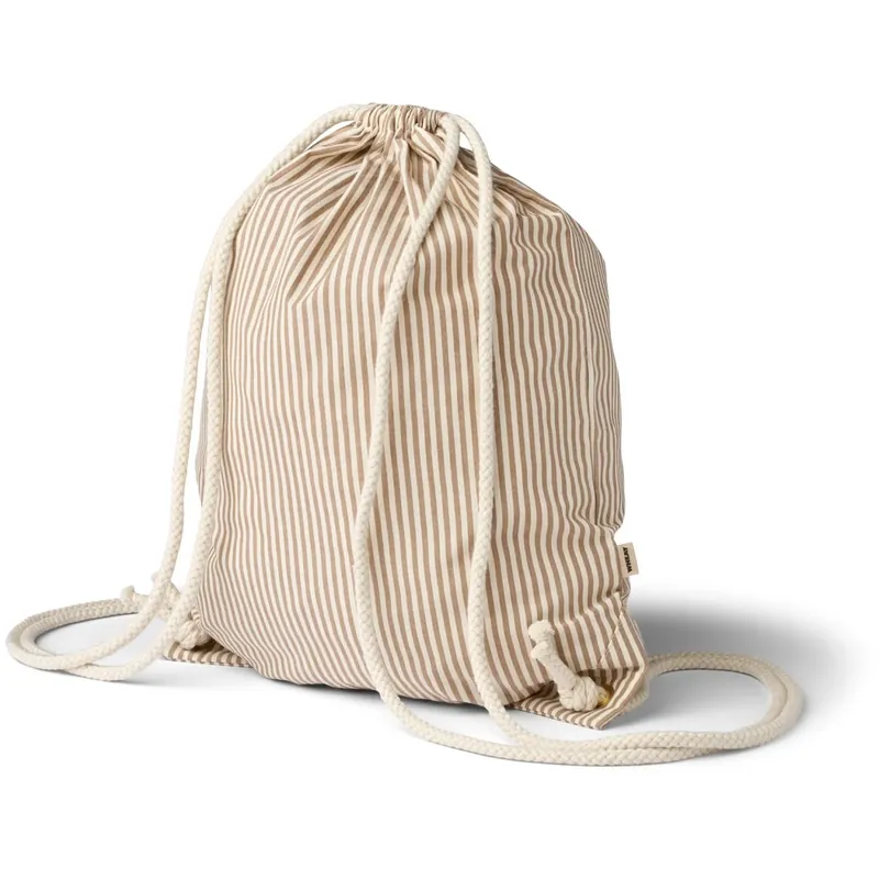 Wheat Cappucino Stripe Gym Väska Yuna Handla nu