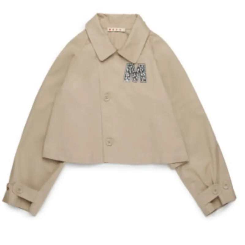 Begränsat antal Marni Sand Beige Jacka