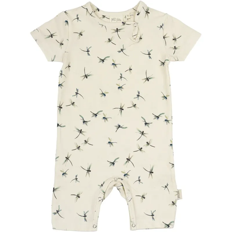 Nedsatt pris Petit Piao Dragonfly Sommar Kostym S/S Printed