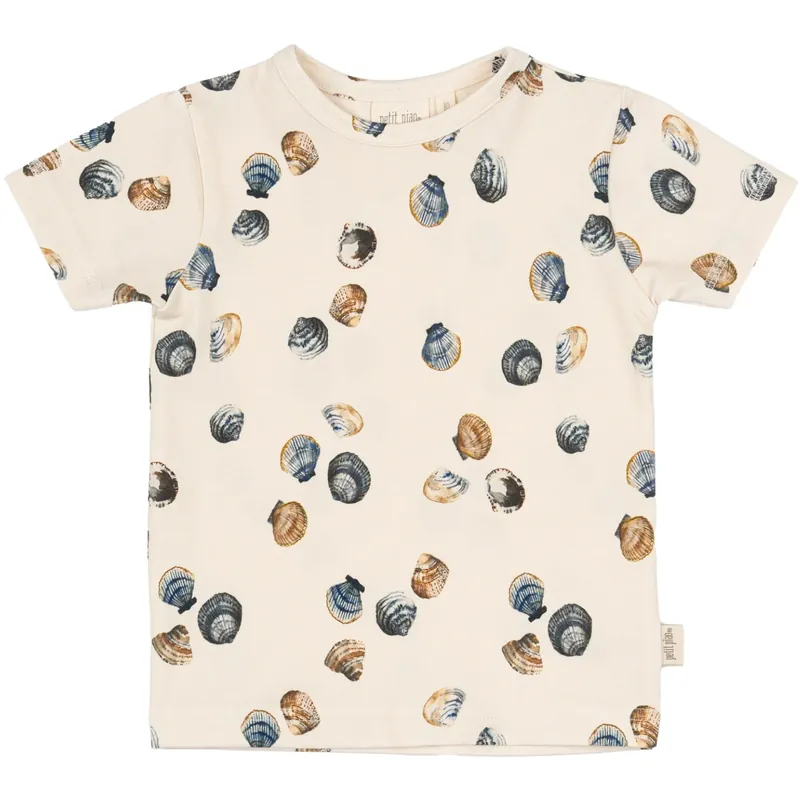 Petit Piao Clam T-Skjorta S/S Baggy Sum Printed Köp online