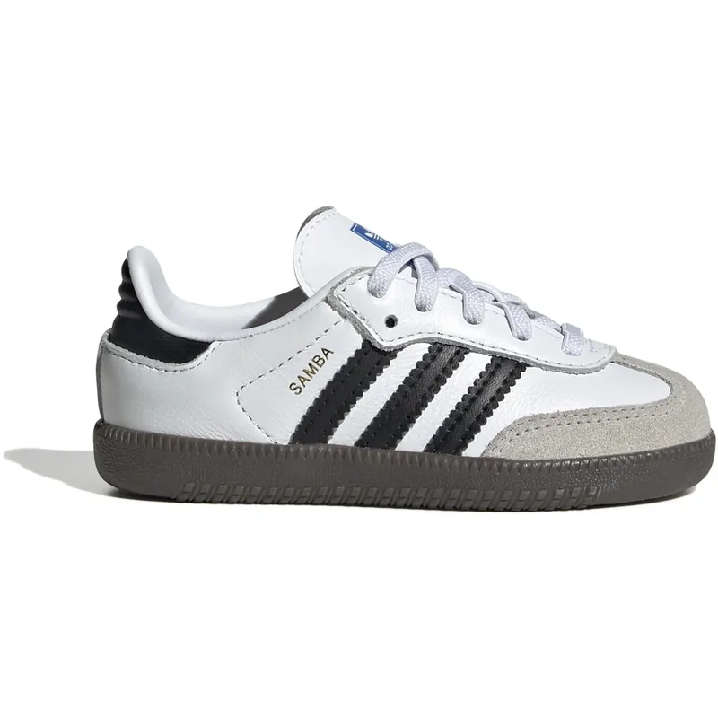 adidas Originals Ftwr White/Core Black/Gum5 Samba Og El I Sneakers Extra rabatt
