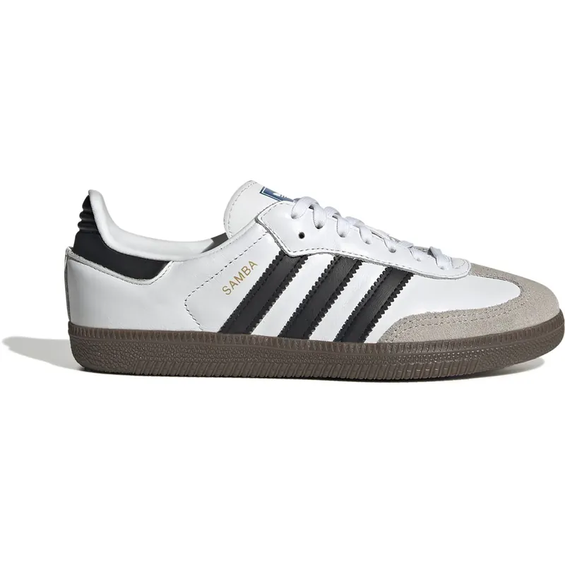 adidas Originals Ftwr White/Core Black/Gum5 Samba Og C Sneakers I lager