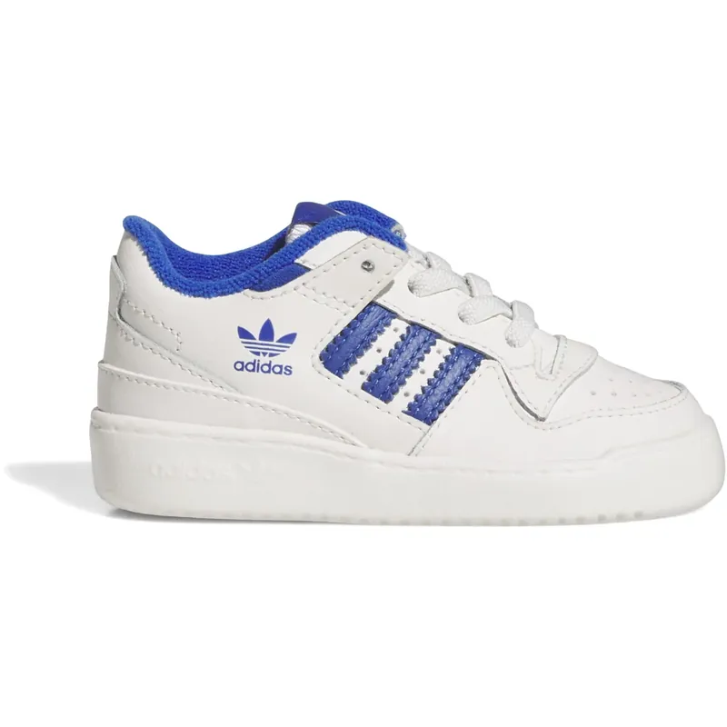 adidas Originals Core White/Team Royal Blue/Core White Forum Low Cl El I Sneakers Erbjudandepris