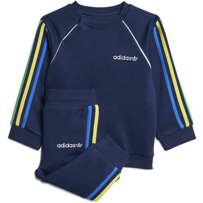 adidas Originals Night Indigo Crew Set Handla nu