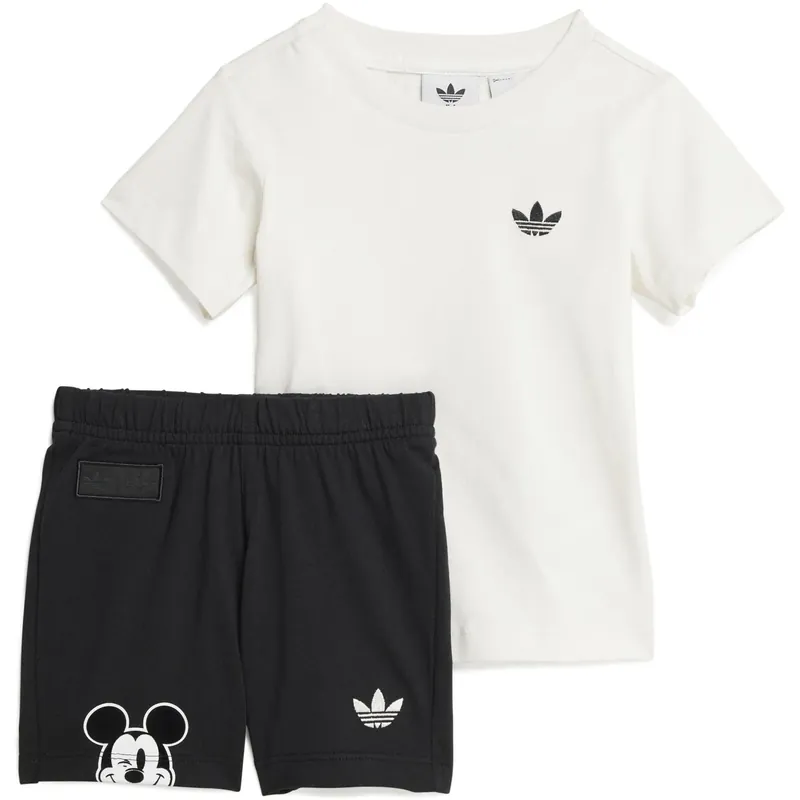 Utförsäljning adidas Originals White/Black I Dy Mm Shorts Set