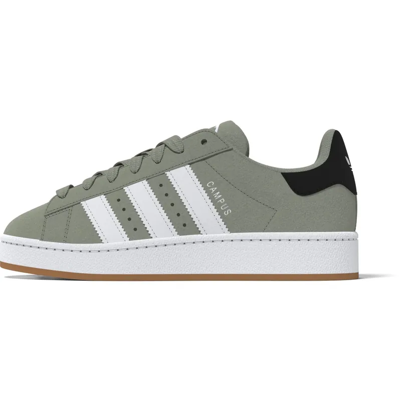 adidas Originals Silver Green/Ftwr White/Gum 2 Campus 00S J Sneakers Begränsat erbjudande