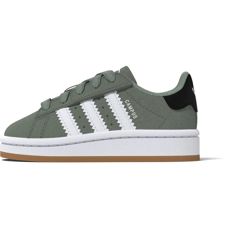 Begränsat antal adidas Originals Silver Green/Ftwr White/Gum 2 Campus 00S Cf El I Sneakers