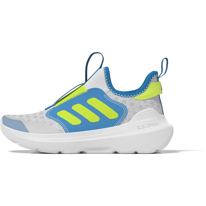 adidas Originals Dash Grey/Lucid Lemon/Solar Blue Tensaur Comfort Ac C Sneakers Lågt pris