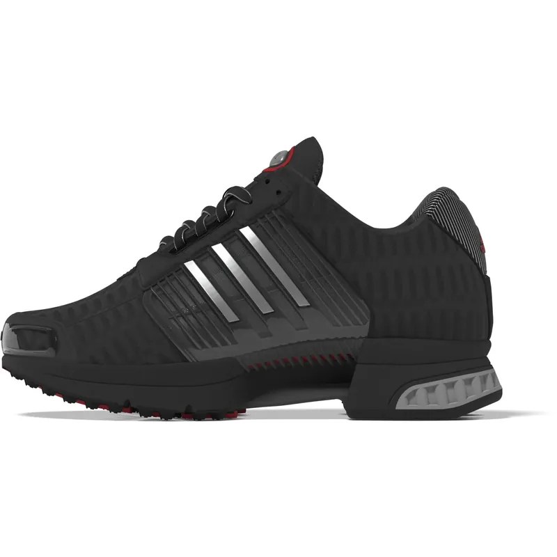 Premium adidas Originals Core Black/Matte Silver/Red Climacool 1 J Sneakers