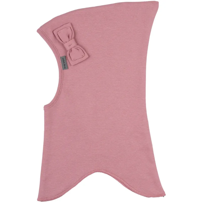 Köp nu Mikk-Line Lilas Bow Bomull Balaclava
