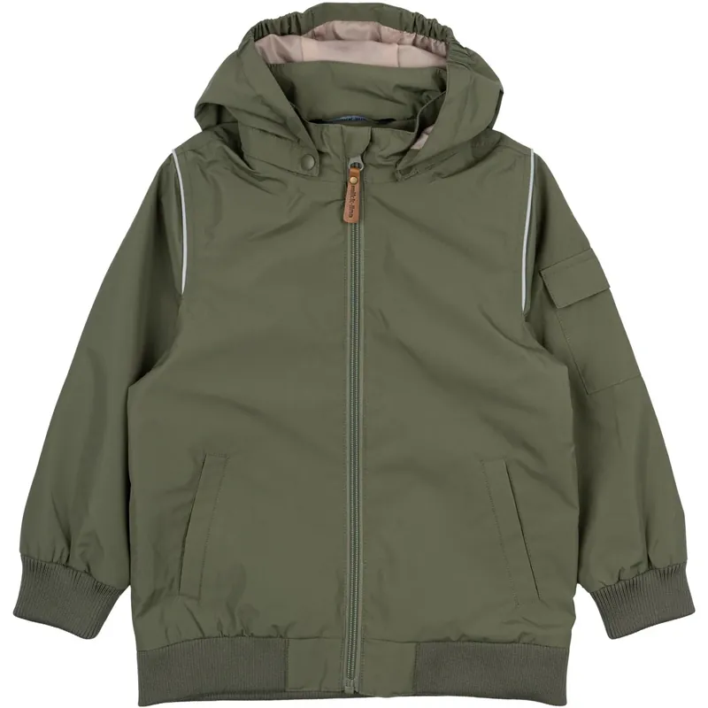 Mikk-Line Dusty Olive Shell Jacka Rea