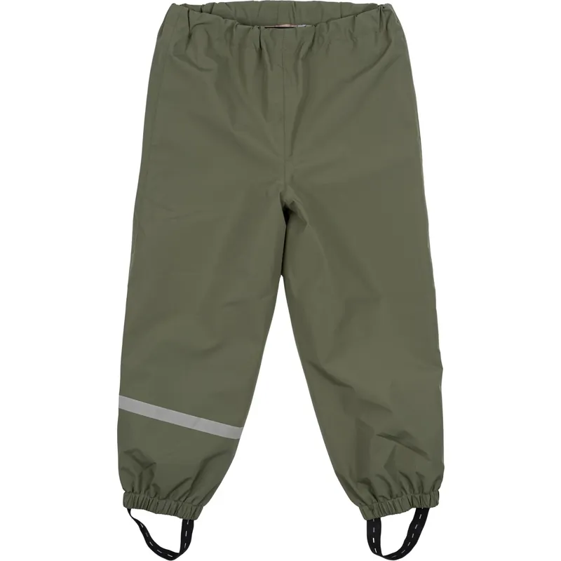 Mikk-Line Dusty Olive Shell Byxor Reapris