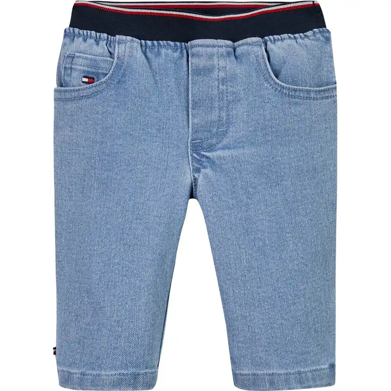 Tommy Hilfiger Denim Medium Micro Global Stripe Denim Byxor Lägg i varukorgen