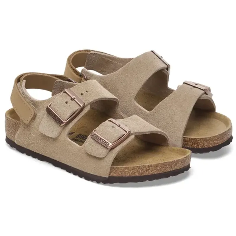 Birkenstock Milano AS Kids LEVE Taupe Fynd
