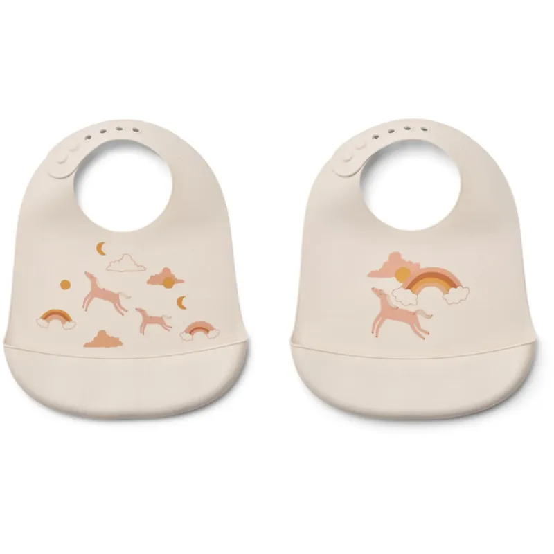 Beställ nu LIEWOOD Dream / Ecru Tilda Printed Haklapp 2-Pack