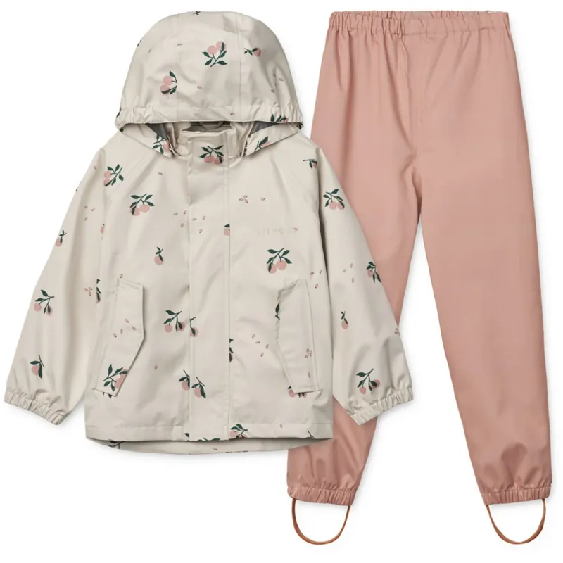 Bästa pris LIEWOOD Peach / Sea Shell Pedia Regnkläder Set