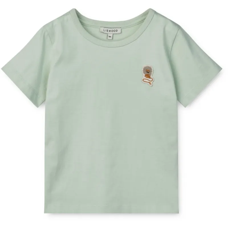 Nedsatt pris LIEWOOD Ljus Peppermint Apia Shortsleeve T-Skjorta
