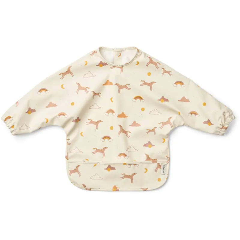 Rabatter LIEWOOD Dream / Ecru Merle Printed Cape Haklapp