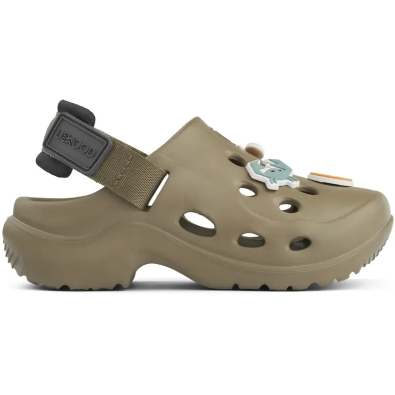 LIEWOOD Khaki / Black Milas Sandal Nyhet