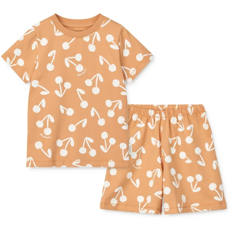 LIEWOOD Cherry Blossom / Ljus Apricot Ilford Printed Set Kampanjpris