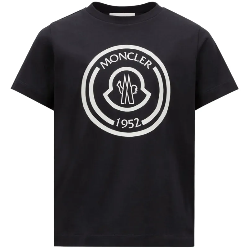 Rabatt Moncler Navy T-Skjorta