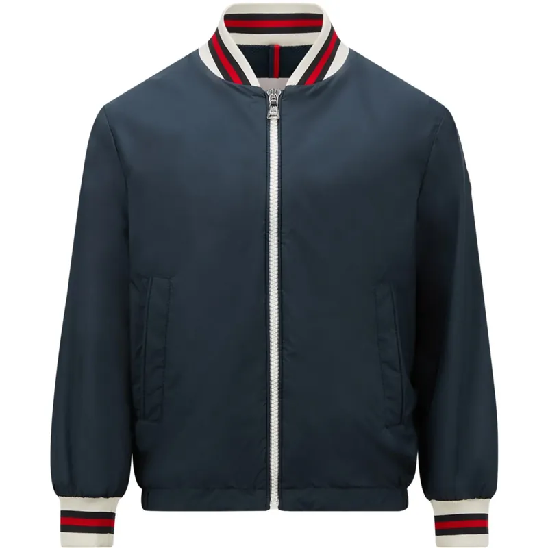 Moncler Blue Night Maki Bomberjacka Snabb leverans