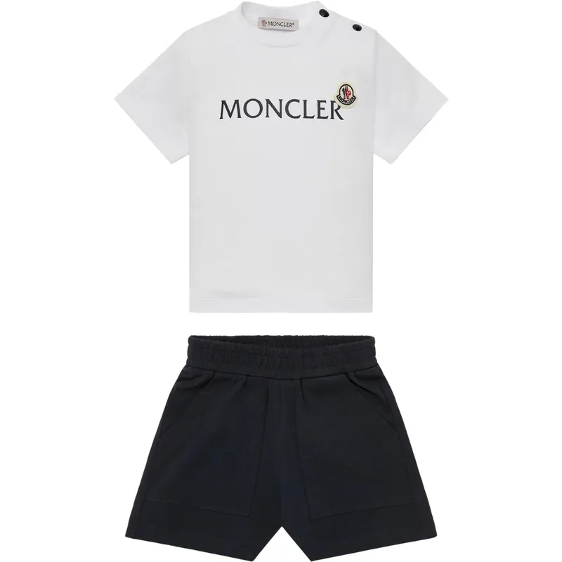 Moncler White Sweatset Rabatter