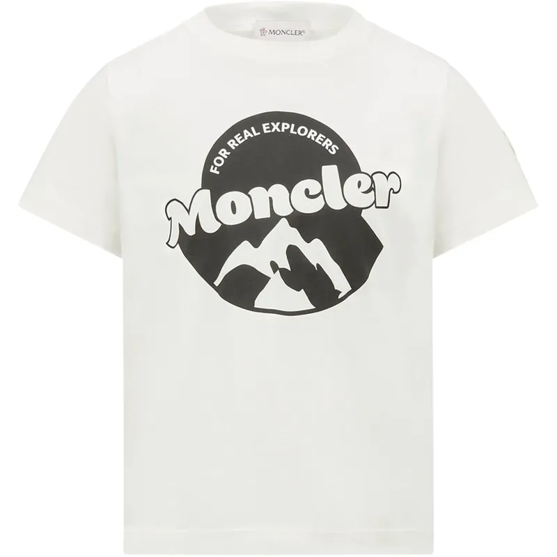 Beställ nu Moncler Natural T-Skjorta
