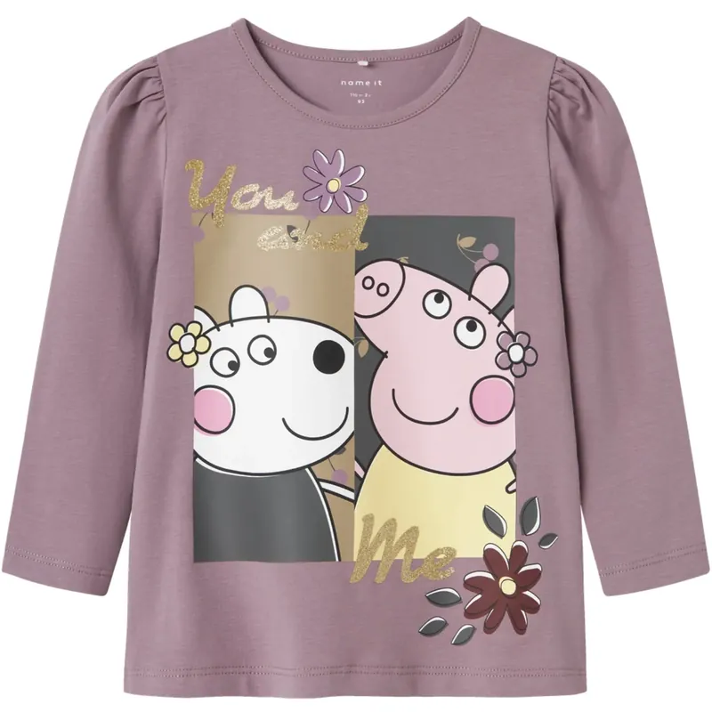 Fynd Name It Elderberry Damina Peppa Pig Blus