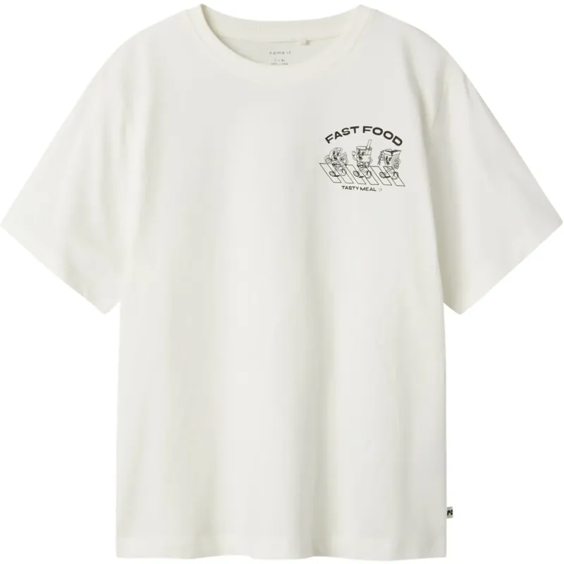 Name It Cloud Dancer Tobobbi Regular T-Shirt Rabatter