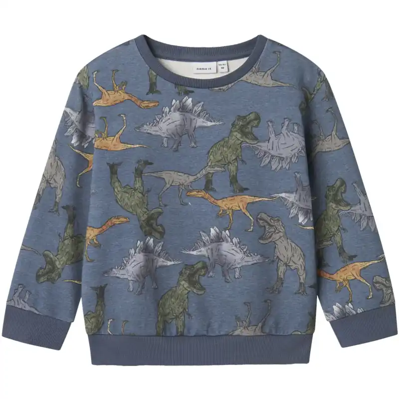Name It China Blue Benja Regular Sweatshirt Säker betalning