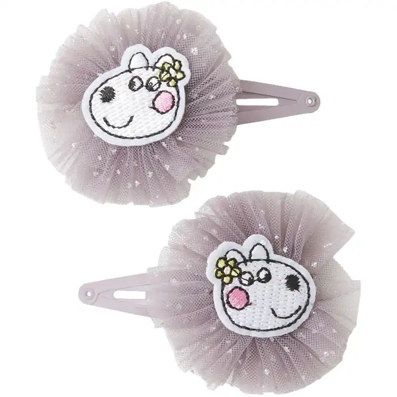 Name It Elderberry Darin Peppa Pig 2-pack Hårklämmor prisnedsättning