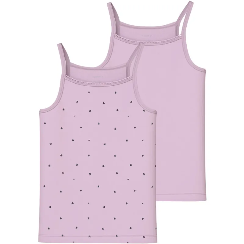 Rea Name It Winsome Orchid Strap Topp 2-pack Winsome Hearts Noos