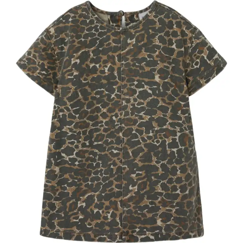 Name It Affogat Leo Washed Down Leo Twill Klänning Handla nu