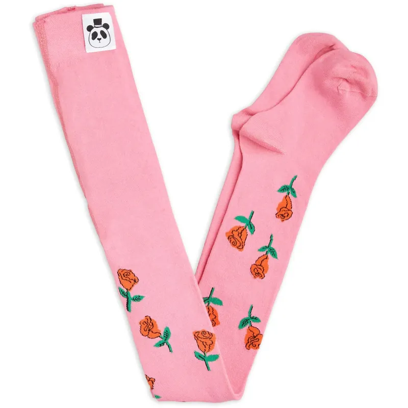 Beställ nu Mini Rodini Pink Roses Tights