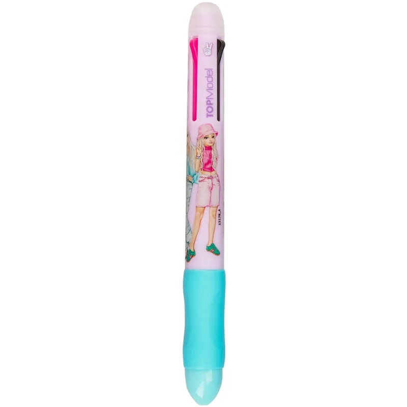 TOPModel Erasable Gel Pen 4 Colours Blue Endast idag