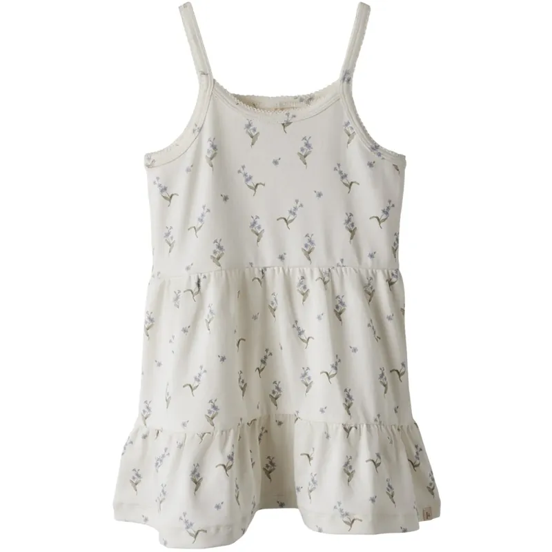 Lil‘Atelier Coconut Milk Forget Me Not Gayo San Rem Klänning Köp online