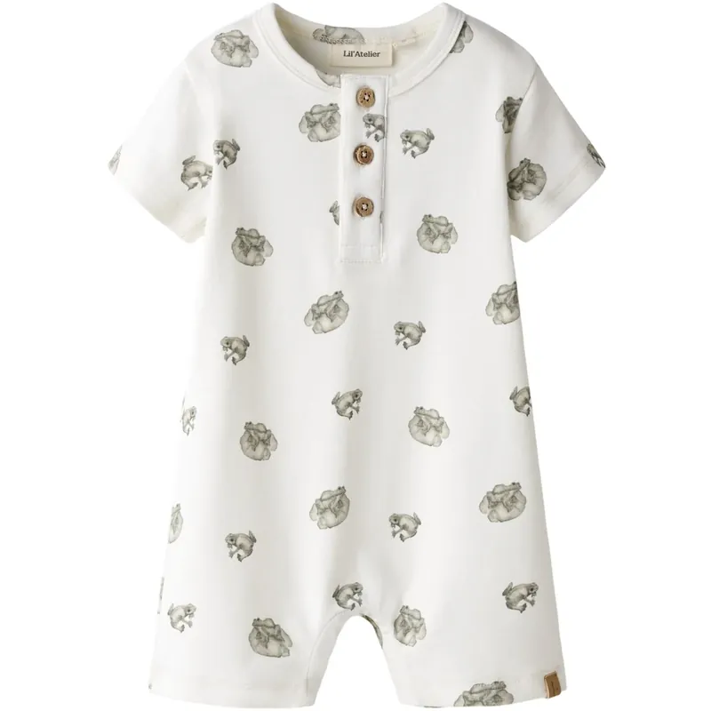 Extra rabatt Lil‘Atelier Coconut Milk Frog Gayo San Loose Dräkt