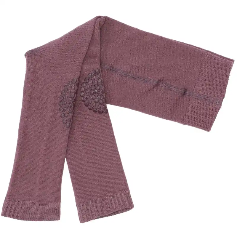 Gobabygo Misty Plum Crawling Leggings Organic Bomull Begränsat erbjudande