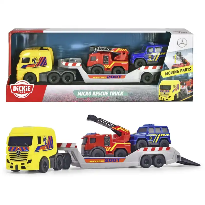 Dickie Toys Mercedes Benz Redningslastbil Extra rabatt
