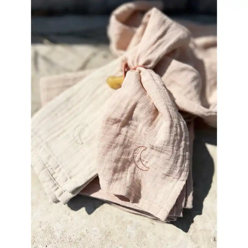 Moonboon Rose Mix Organic Muslins Trygg betalning