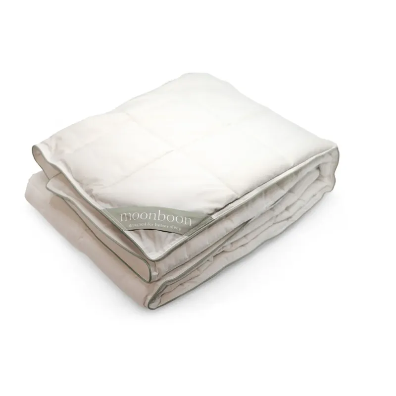 Moonboon White Bambu Täcke For Adult Begränsat erbjudande