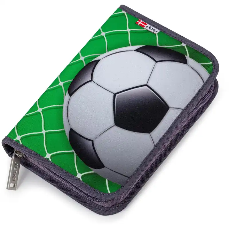 JEVA Football Pennfodral Med Fyld Onezip 8869 Rea
