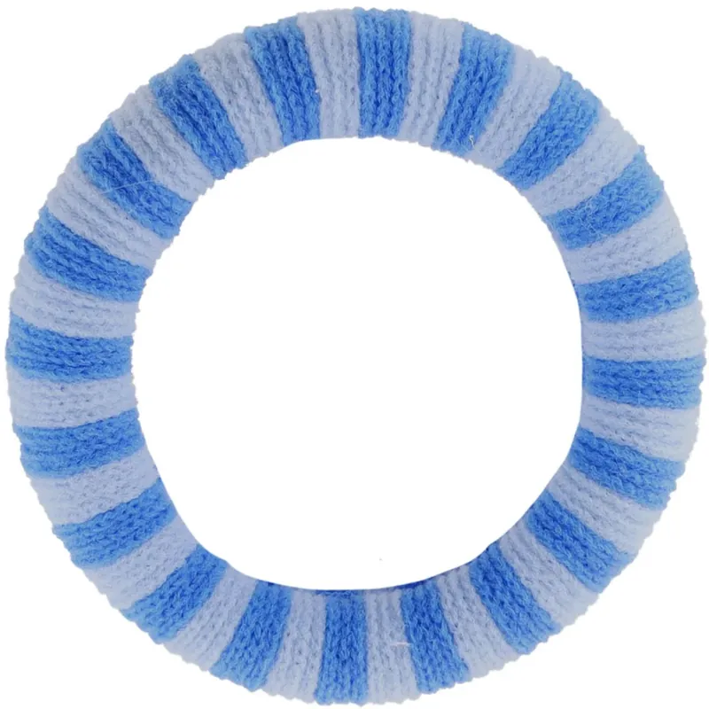 Bow‘s by Stær Ea Hair Elastic - Ljusblå/Blå Randig 6-pack Populärt val