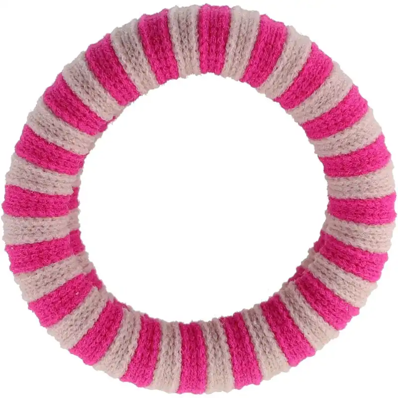 Premium Bow‘s by Stær Ea Hair Elastic - Rosa/Rosa Randig 6-pack