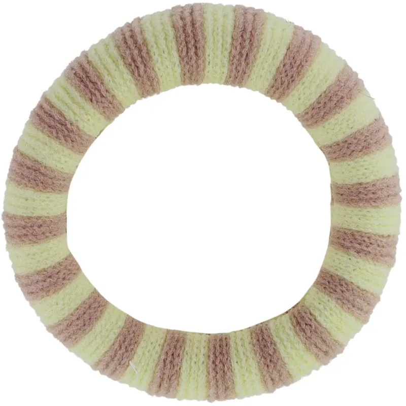 Bow‘s by Stær Ea Hair Elastic - Gul/Beige Randig 6-pack Populär